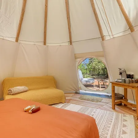 Tipi A Roussillon Lüks kamp alanı *
